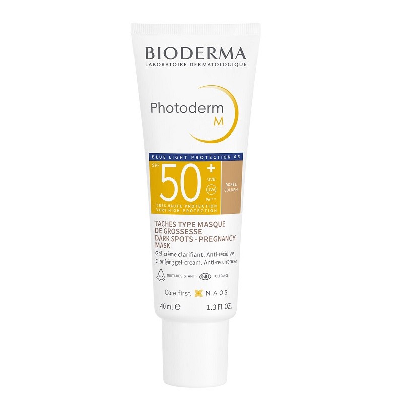 BIODERMA PHOTODERM M Gel-Crema Protectora Color Dorado SPF50+ (40ml)