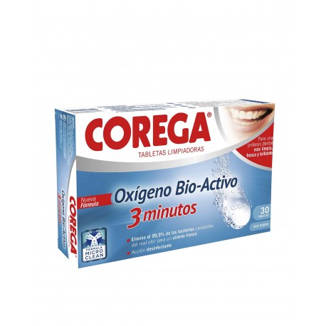 COREGA Oxígeno Bio-Activo 30 Tabletas