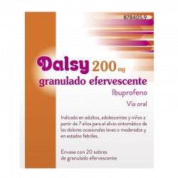 DALSY 200mg (20 saquetas efervescentes)