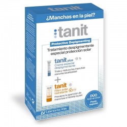 TANIT Plus Depigmentierungscreme + feuchtigkeitsspendender Sonnenschutz LSF 50+