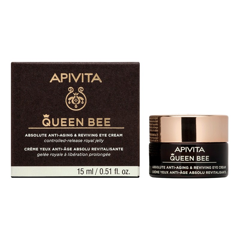 APIVITA Queen Bee Contour des Yeux Revitalisant Anti-Âge 15 ml