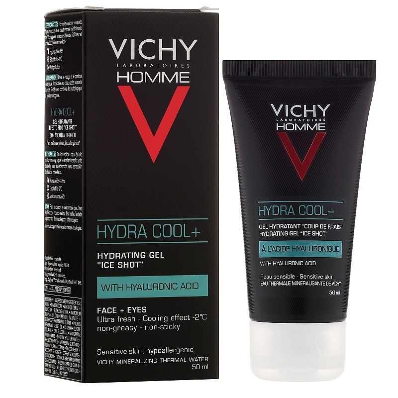 VICHY Homme Hydra Cool+ Gel Hidratante 50ml