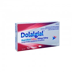 DOLALGIAL Ibuprofène/Caféine 400mg/100mg 12 Comprimés