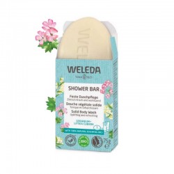 WELEDA Geranium and Litsea Cubeba Refreshing Solid Shower Soap 75g