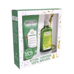 WELEDA Pack Citrus Refreshing Body Oil 100ml + Harmony Shower Aroma 200ml