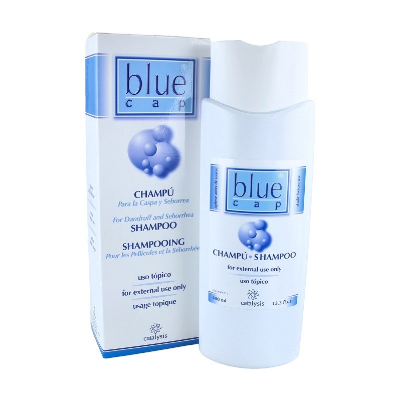 BLUE CAP Shampoo gegen Schuppen und Seborrhoe 400ml - Katalyse BLUE CAP Shampoo gegen Schuppen und Seborrhoe 400ml - Katalyse
