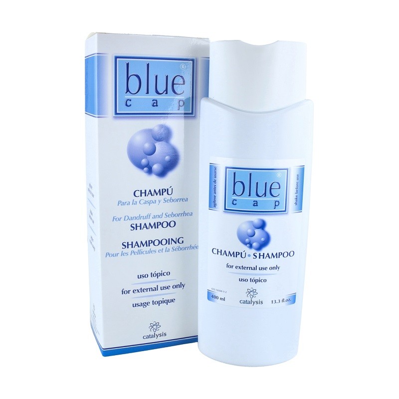 BLUE CAP Shampoo per Forfora e Seborrea 400ml - Catalisi