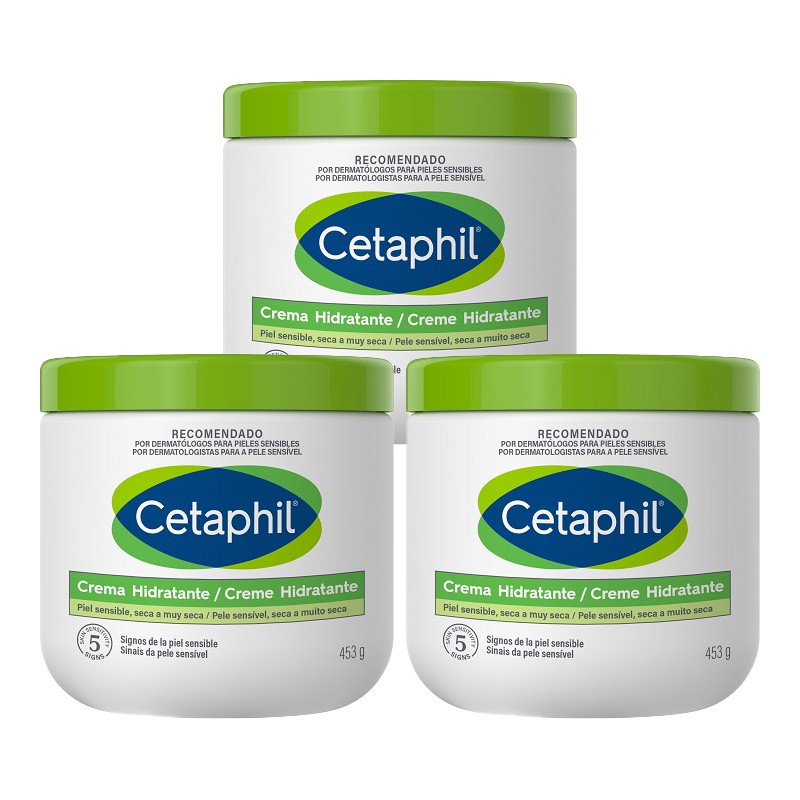CETAPHIL TRIPLO Crème Hydratante 3x453gr CETAPHIL TRIPLO Crème Hydratante 3x453gr