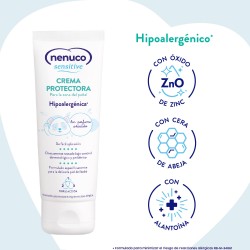 NENUCO Sensitive Newborn Basket: Badegel + Kölnisch Wasser + Schutzcreme + Doudou als Geschenk