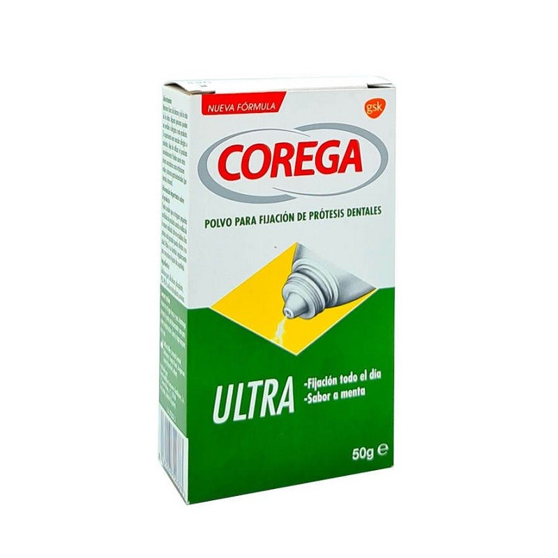COREGA Ultra Zahnprothesen-Fixierpulver 50g