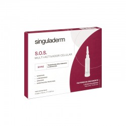Singuladerm SOS Shine Aufhellendes Serum, 4 Ampullen