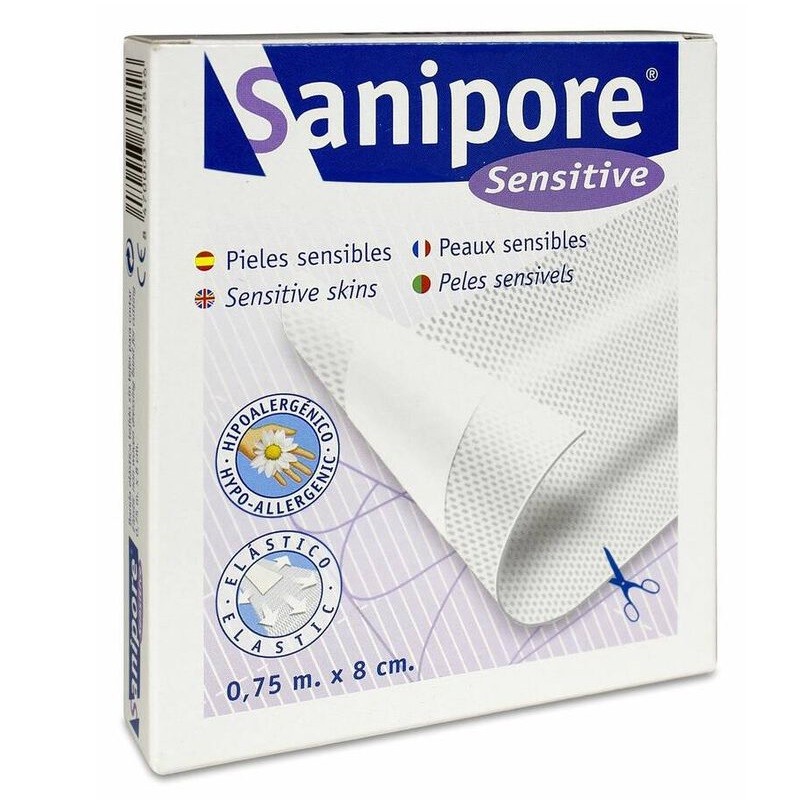 SANIPORE Sensitive 0.75m x 8cm