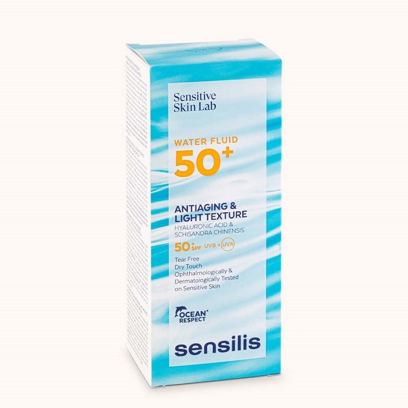 SENSILIS Water Fluid SPF50+ Fluido Fotoprotetor Antienvelhecimento 40ml