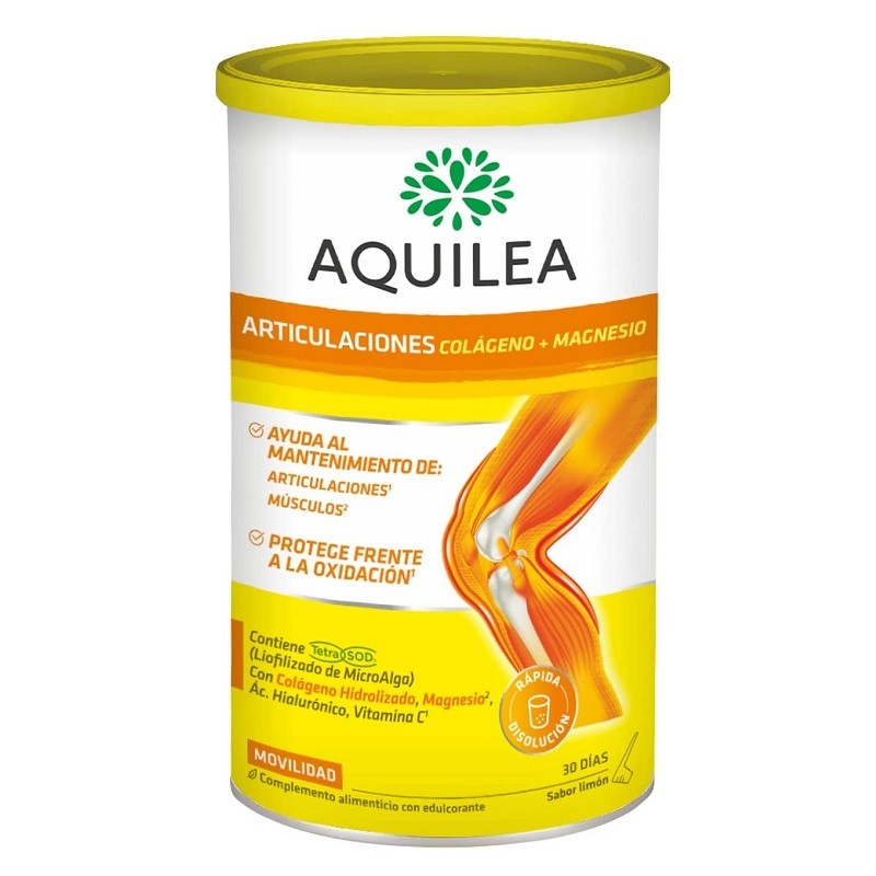 AQUILEA Colágeno e Magnésio Sabor Limão 375g AQUILEA Colágeno e Magnésio Sabor Limão 375g