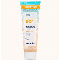 SENSILIS Gel Crème Photoprotecteur Hydratant et Rafraîchissant SPF50+ 250 ml