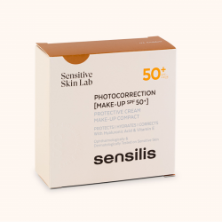 SENSILIS Fotocorreção Maquiagem Compacta FPS50+ 02 Dourado 10g