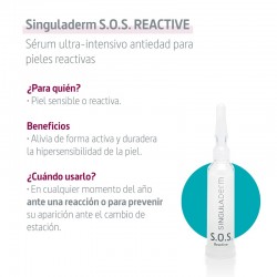 SINGULADERM SOS Reactive Serum for Reactive Skin 4 Vials