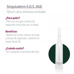 Benefits of SINGULADERM SOS Age Anti-Aging Serum 4 Vials
