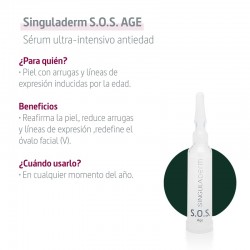 Benefícios do SINGULADERM SOS Age Anti-Aging Serum 4 frascos
