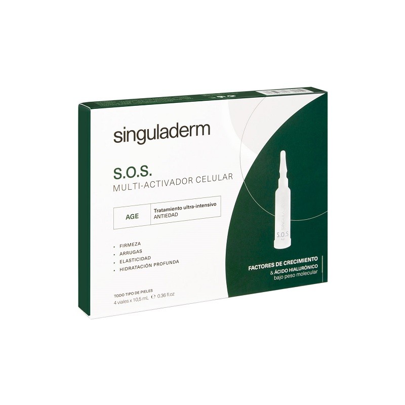 SINGULADERM SOS Age Anti-Aging Serum 4 Vials