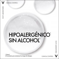 VICHY Desodorizante Antitranspirante 96h Roll-On Controle Clínico 50ml