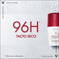 VICHY Desodorante Antitranspirante 96h Roll-On Clinical Control 50ml