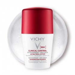VICHY Desodorante Antitranspirante 96h Roll-On Clinical Control 50ml