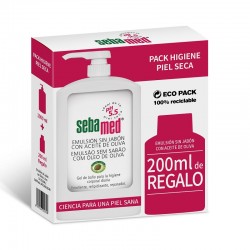 SEBAMED Seifenfreie Emulsion mit Olivenöl 1L+ 200ml GESCHENK