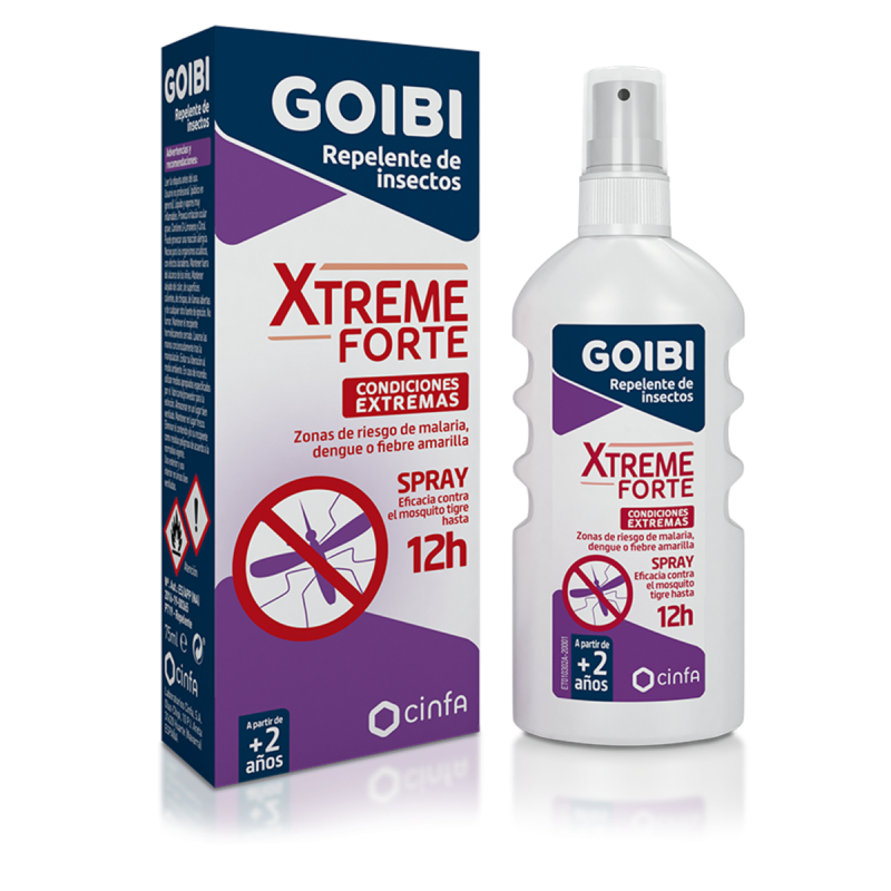 GOIBI Anti-Mücken Xtreme Forte Spray 75ml