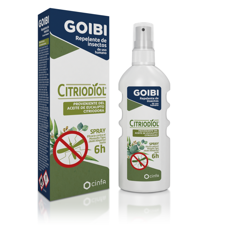 GOIBI Spray Anti-Moustiques Citriodiol 100 ml