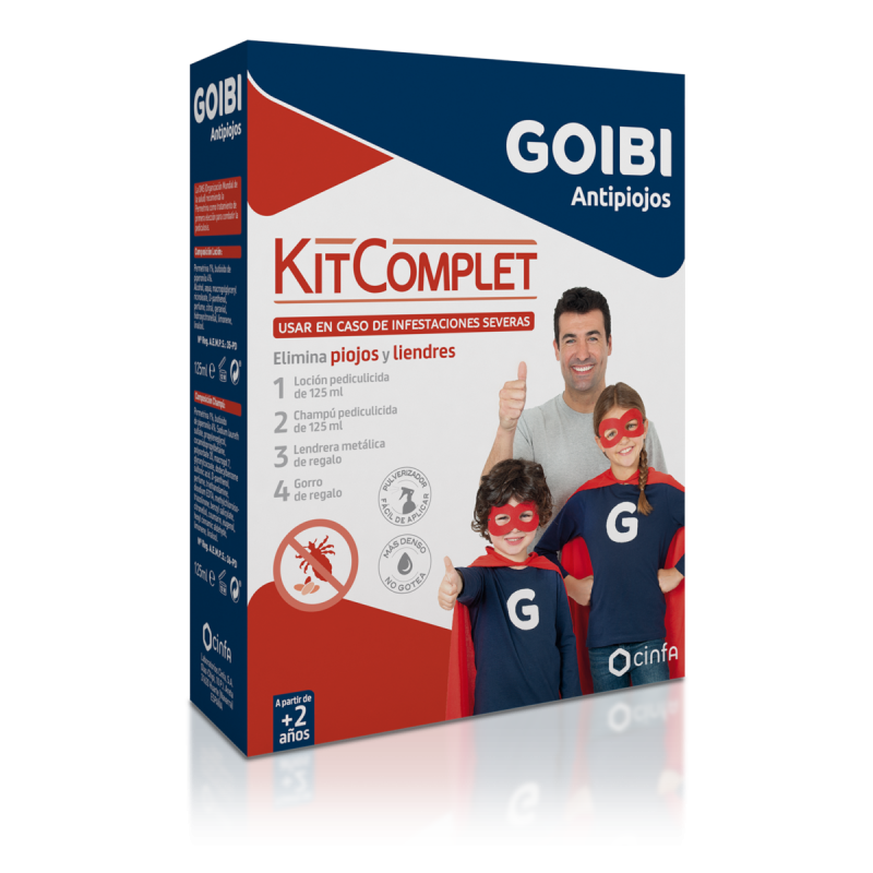 GOIBI Anti-Läuse-Komplettset + Kamm