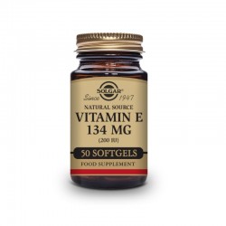SOLGAR Vitamine E 200 UI (134 mg) 50 capsules molles