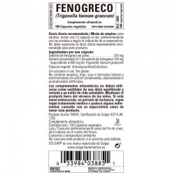SOLGAR Fenugrec 100 Gélules Végétales