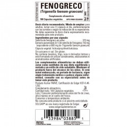 SOLGAR Fieno greco 100 capsule vegetali