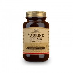 SOLGAR Taurin 500mg (50 pflanzliche Kapseln)