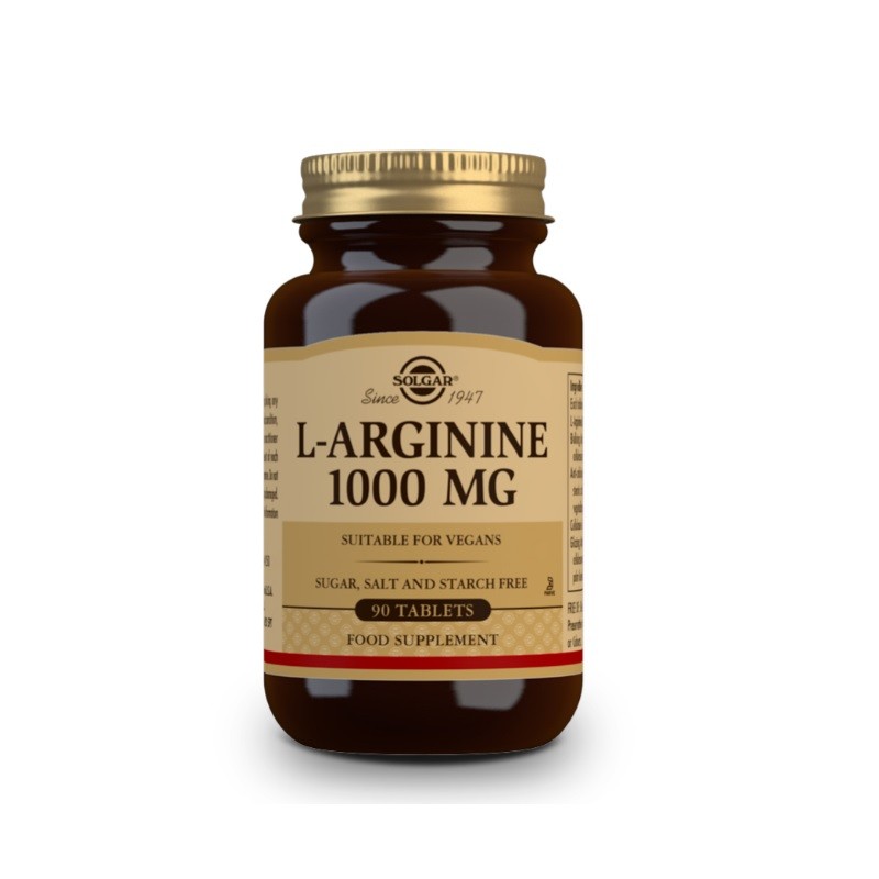 SOLGAR L-Arginine 1000 mg (90 comprimés)