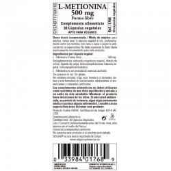 SOLGAR L-Méthionine 500mg (30 Gélules Végétales)