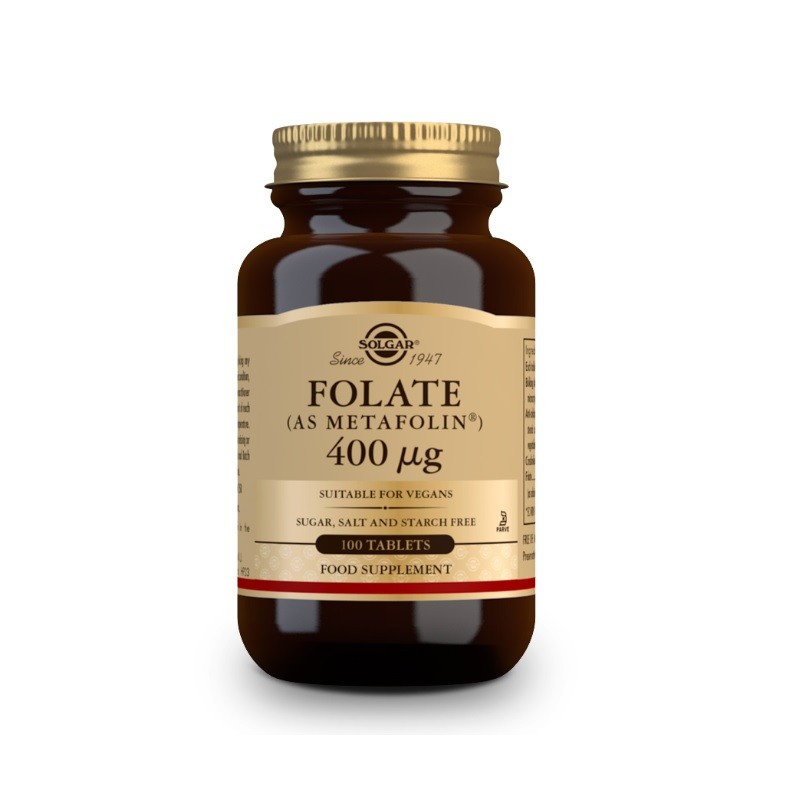 SOLGAR Metafolin Folate 400mcg (100 comprimés) SOLGAR Metafolin Folate 400mcg (100 comprimés)