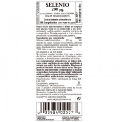 SOLGAR Sélénium 200mcg (sans levure) 100 comprimés