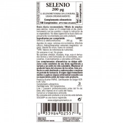 SOLGAR Selenium 200mcg (yeast-free) 100 tablets