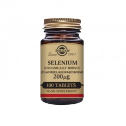 SOLGAR Selênio 200mcg (sem fermento) 100 comprimidos