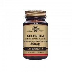 SOLGAR Sélénium 200mcg (sans levure) 100 comprimés