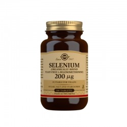 SOLGAR Selenium 200mcg (yeast-free) 100 tablets