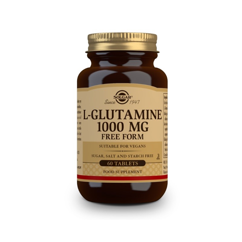 SOLGAR L-Glutamine 1000mg (60 Tablets)