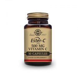 SOLGAR Ester-C Plus 500mg Vitamina C 50 Cápsulas Vegetales