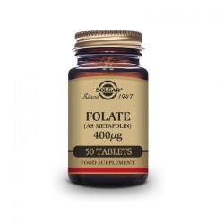 SOLGAR Folate (sous forme de Metafolin) 400mcg 50 comprimés