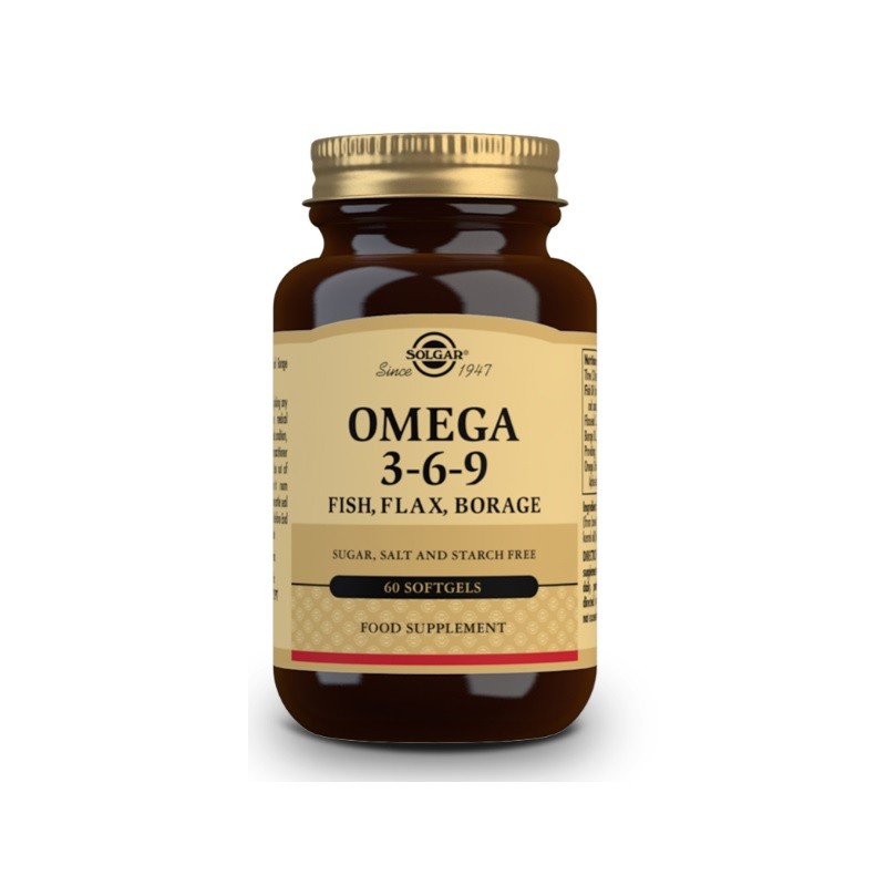 SOLGAR Oméga 3-6-9 (60 perles)