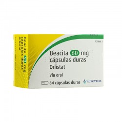 Beacita 60 mg Orlistat 84 cápsulas - Aurovitas
