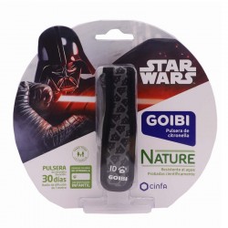 GOIBI Bracelet Citronnelle Nature Star Wars Noir Dark Vador
