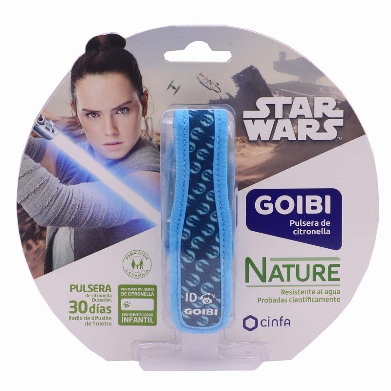 GOIBI Nature Star Wars Rey Azul Citronella Armband